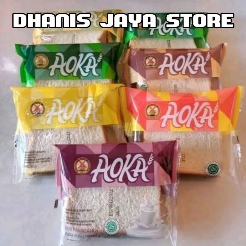 

ROTI AOKA PANGGANG 1 DUS MIX RASA VIA CARGO