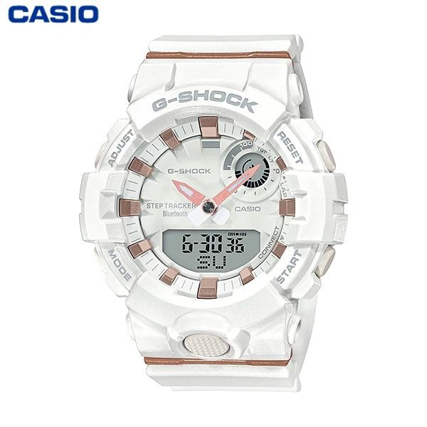 JAM TANGAN WANITA CASIO G-SHOCK GMA-B800-7A ORIGINAL - GSHOCK GMAB800 PUTIH G-SHOCK ORIGINAL