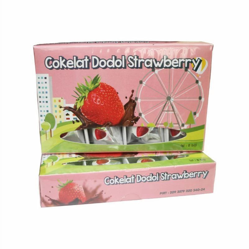 

Viksnack_coklat dodol strawberry/apel oleh_oleh khas malang