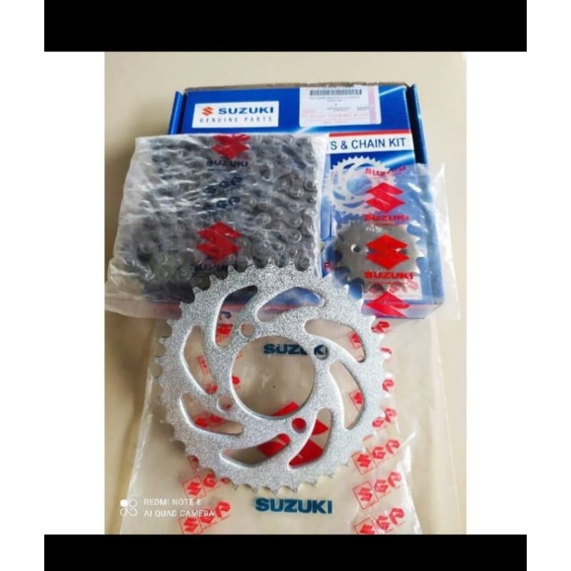 gear set suzuki smash 110 shogun 110