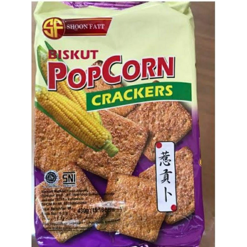 

BISKUIT POP CORN CRACKERS 430GR