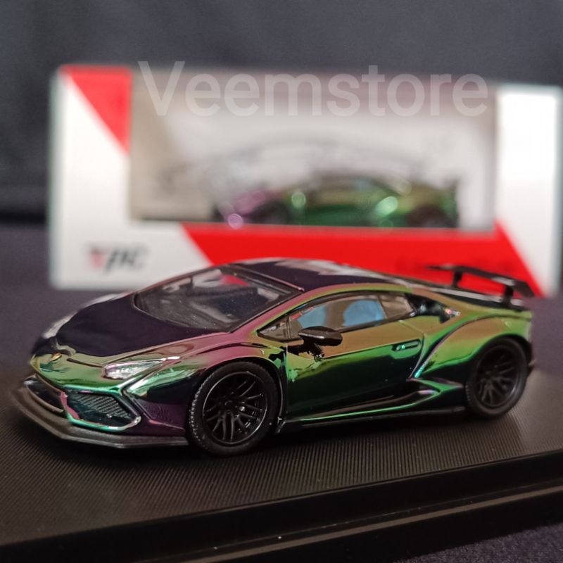 Die Cast 1:64 Lamborghini LB-Perfomance Huracan [TPC] Chameleon Midnight Purple