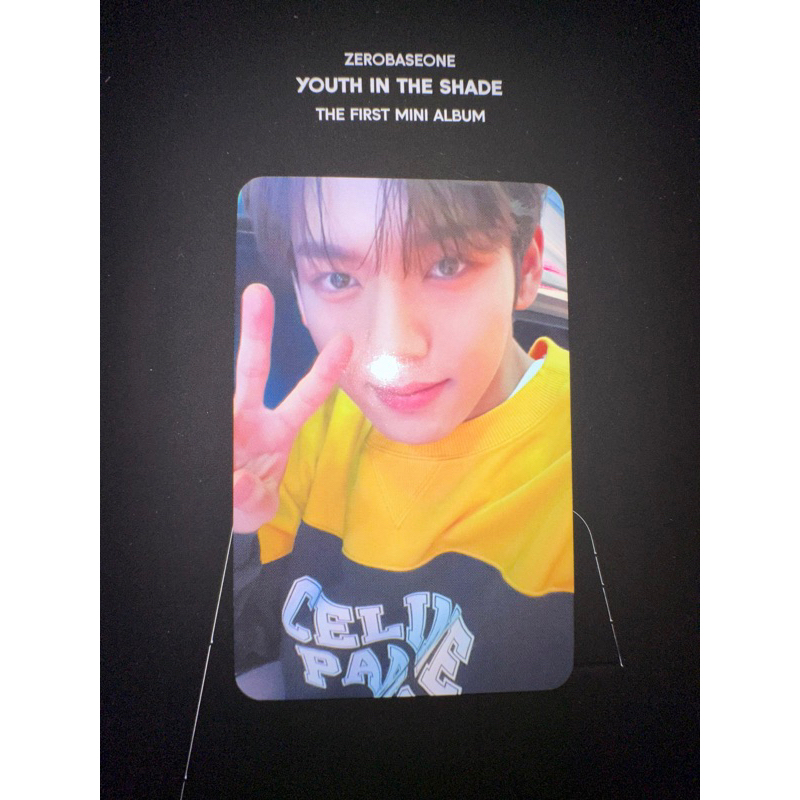 Zerobaseone ZB1 Han Yujin Apple Music Appmus POB Photocard Benefit