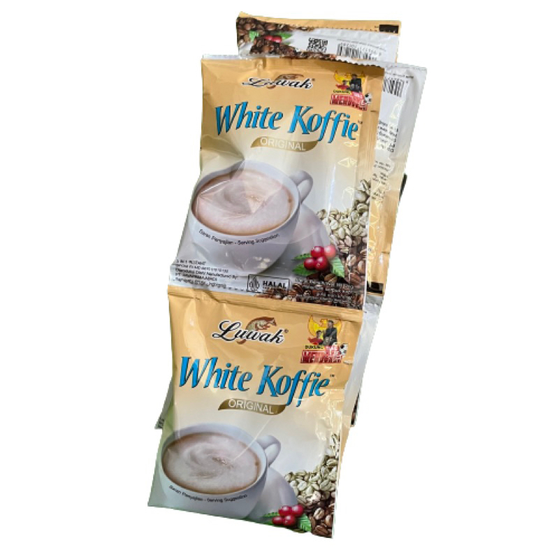 

KOPI LUWAK WHITE KOFFIE 20GR (1 RENCENG ISI 10)