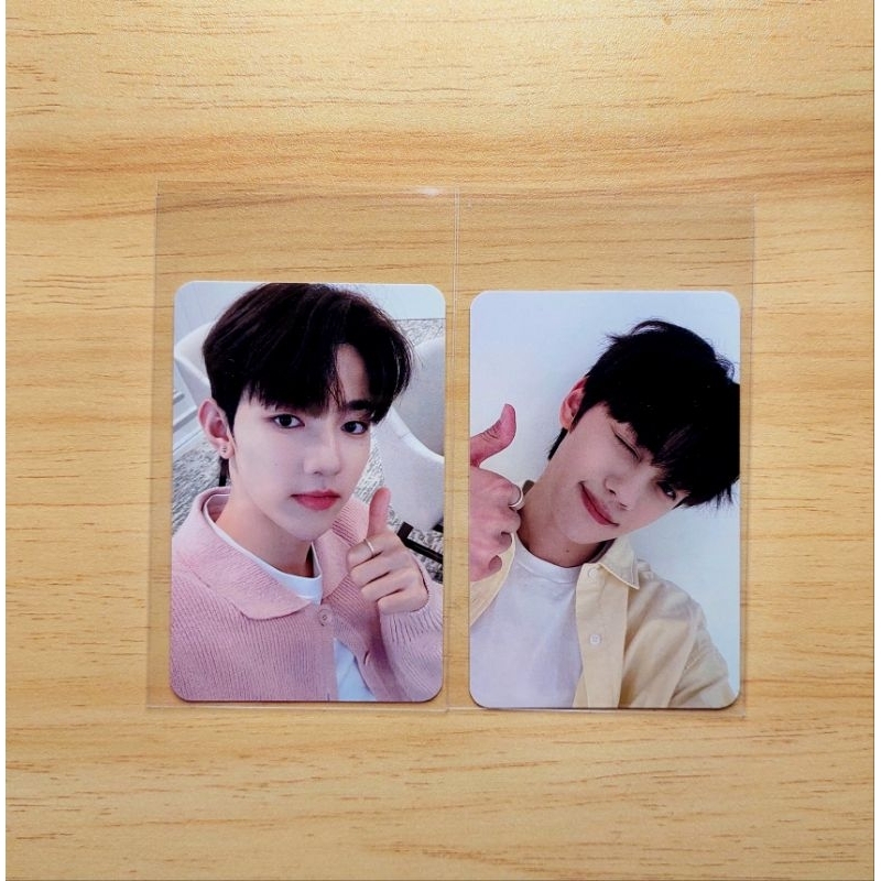 [CEK DESKRIPSI] Pc Photocard Pob Benefit Digipack ZEROBASEONE ZB1 Jump Up Zhang Hao Kim Gyuvin Seale