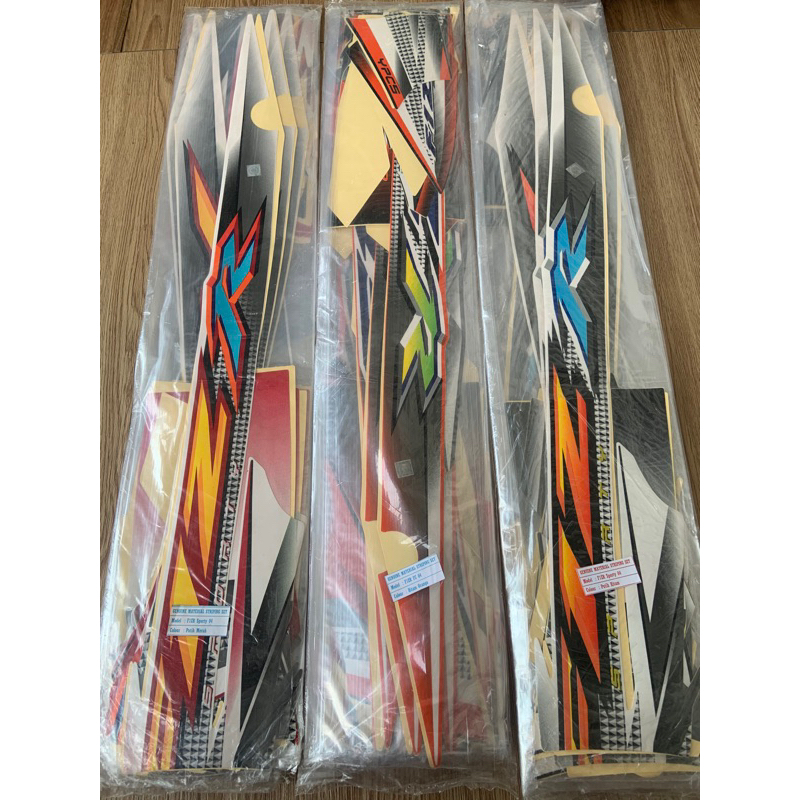 (COD)Striping Stiker Fizr Sporty 2004 Model Original