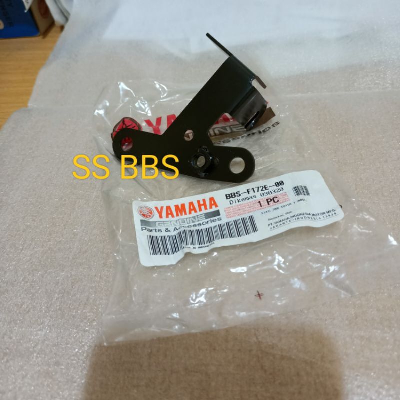 stay side cover besi plat kedudukan kabel tali buka cover body samping dop aki xsr 155 ori bbs f172e