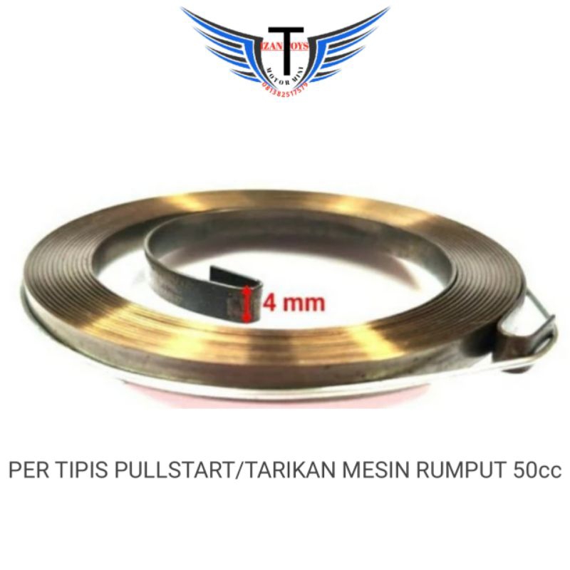 Per Pull Start / Tarikan Kecil/Tipis
Untuk Motor Mini Gp, Mini Trail, Mini ATV