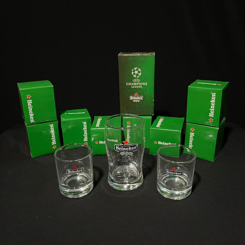 Gelas Sloki Minuman Gelas Kecil Mini Bir Heineken Beer