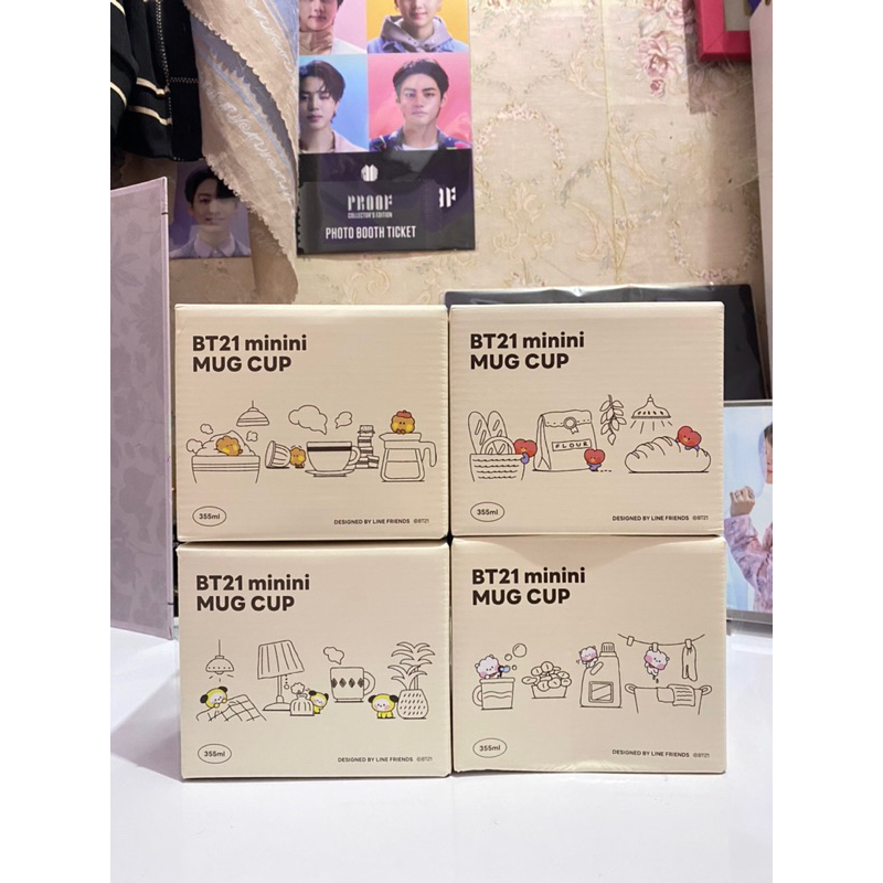 (Ready Stock) BT21 Minini Mug Cup - Official