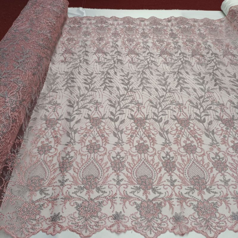 kain Tille bordir sulam ( tuton)