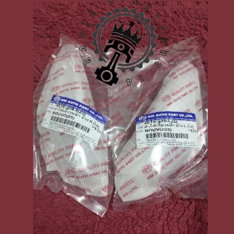 Kaca mika sein depan Nouvo lele mika sein Nouvo lele sen Nouvo lele bening by HMA