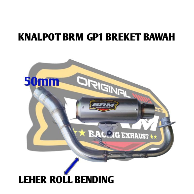 KNALPOT BEAT FI BEAT KARBU BEAT ESP GP1 BRM ORYGINAL