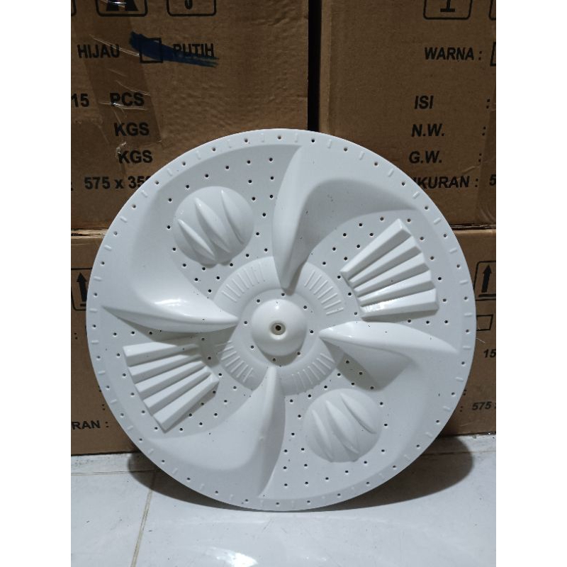 (bisa cod) pulsator mesin cuci sanyo 1 tabung diameter 35 cm as kotak