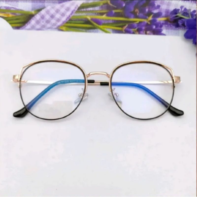kacamata wanita | kode 1308 | lensa photokromik antiradiasi | bisa custom minus dan silinder | grati