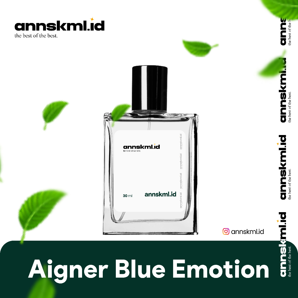 [ ANNSKML ] Parfum Pria Aigner Blue Emotion