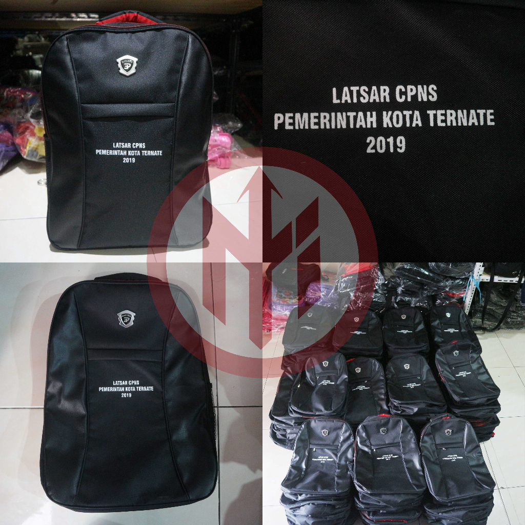 PO - Khusus Pre Order  Pesan Tas Souvenir Seminar Penyedia Ransel Custom Latsar CPNS BUMN Workshop R