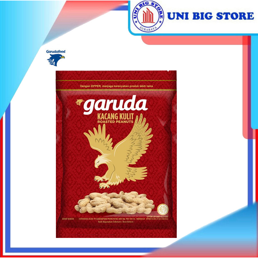 

Garuda Kacang Kulit Garing 750 gr Roasted Peanuts