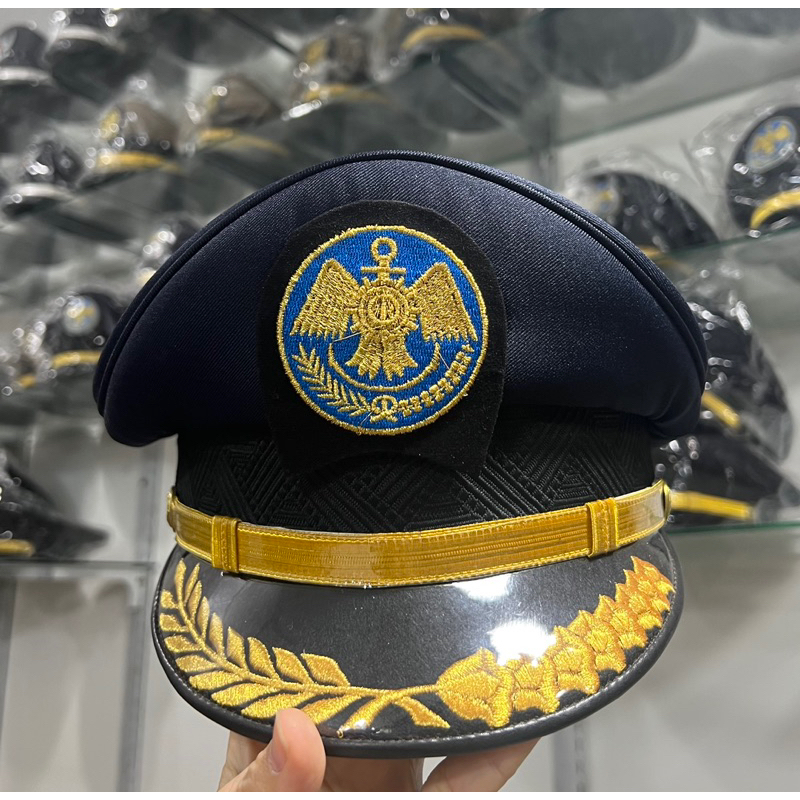 pet perhubungan topi upacara dishub kemenhub kementerian perhubungan golongan 3D 4A 4B lis dan ray 1