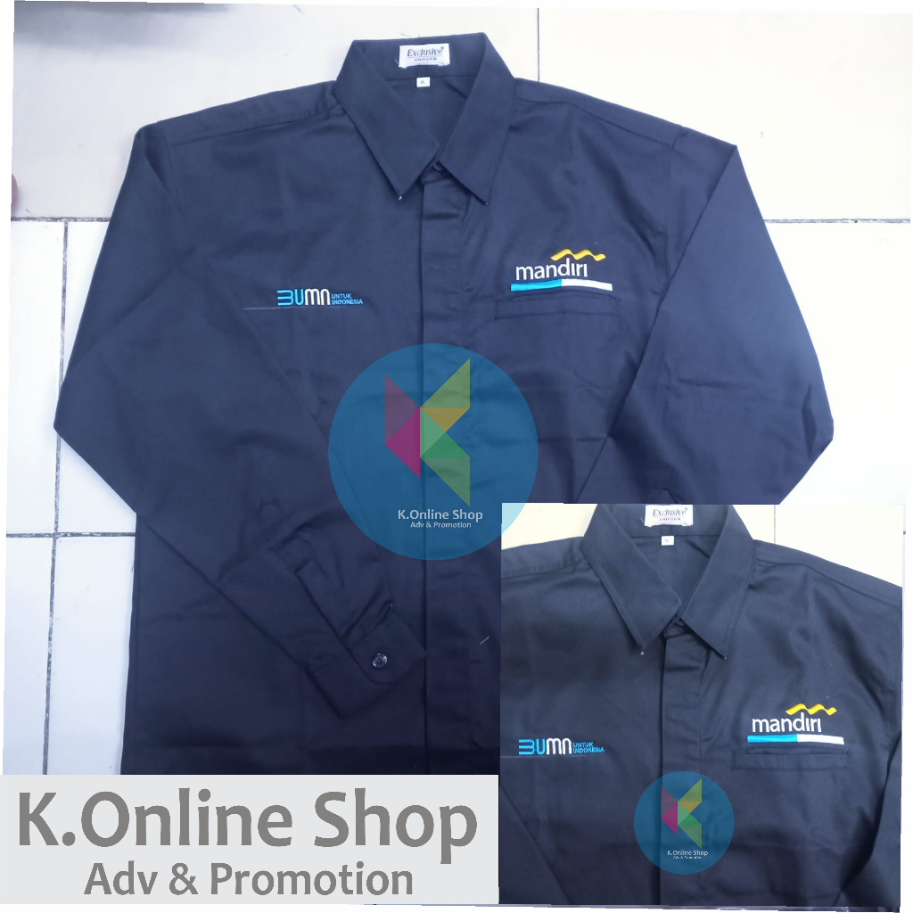 Kemeja bumn untuk indonesia mandiri seragam bumn untuk indonesia mandiri baju bumn untuk indonesia m