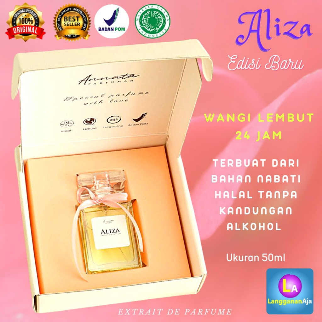 Parfum Annata ALIZA ORI 50ml Minyak Wangi Tahan Lama Non Alkohol