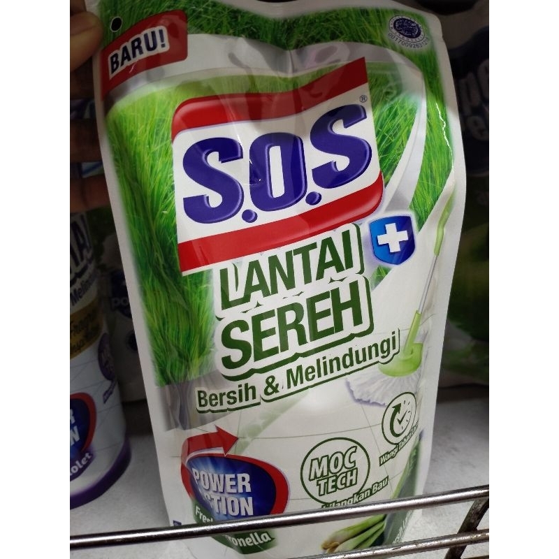 Sos lantai sereh refil 300ml