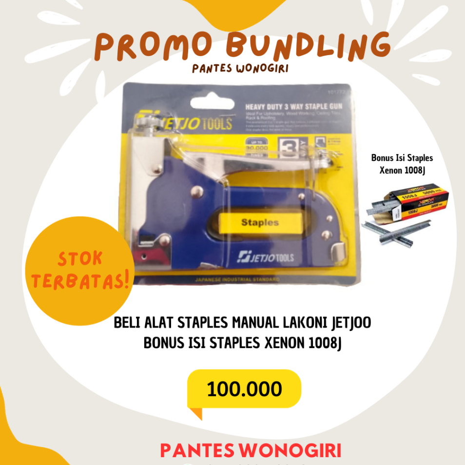 

Staples Tembak Lakoni Jetjoo
