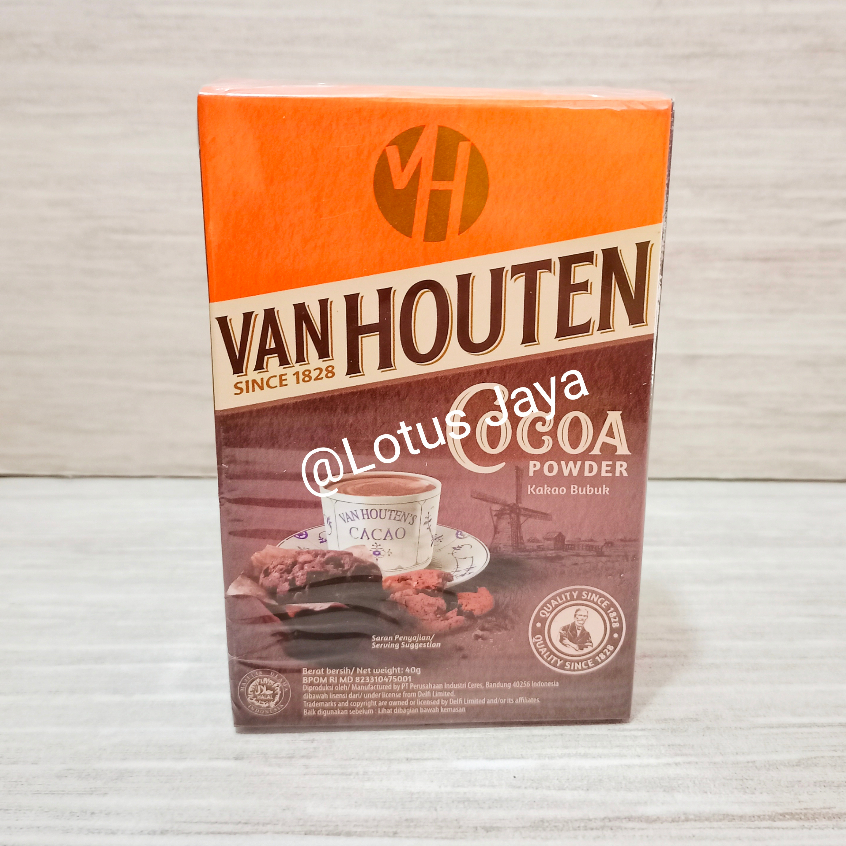 

Van Houten Cocoa Powder Coklat Bubuk 40gr