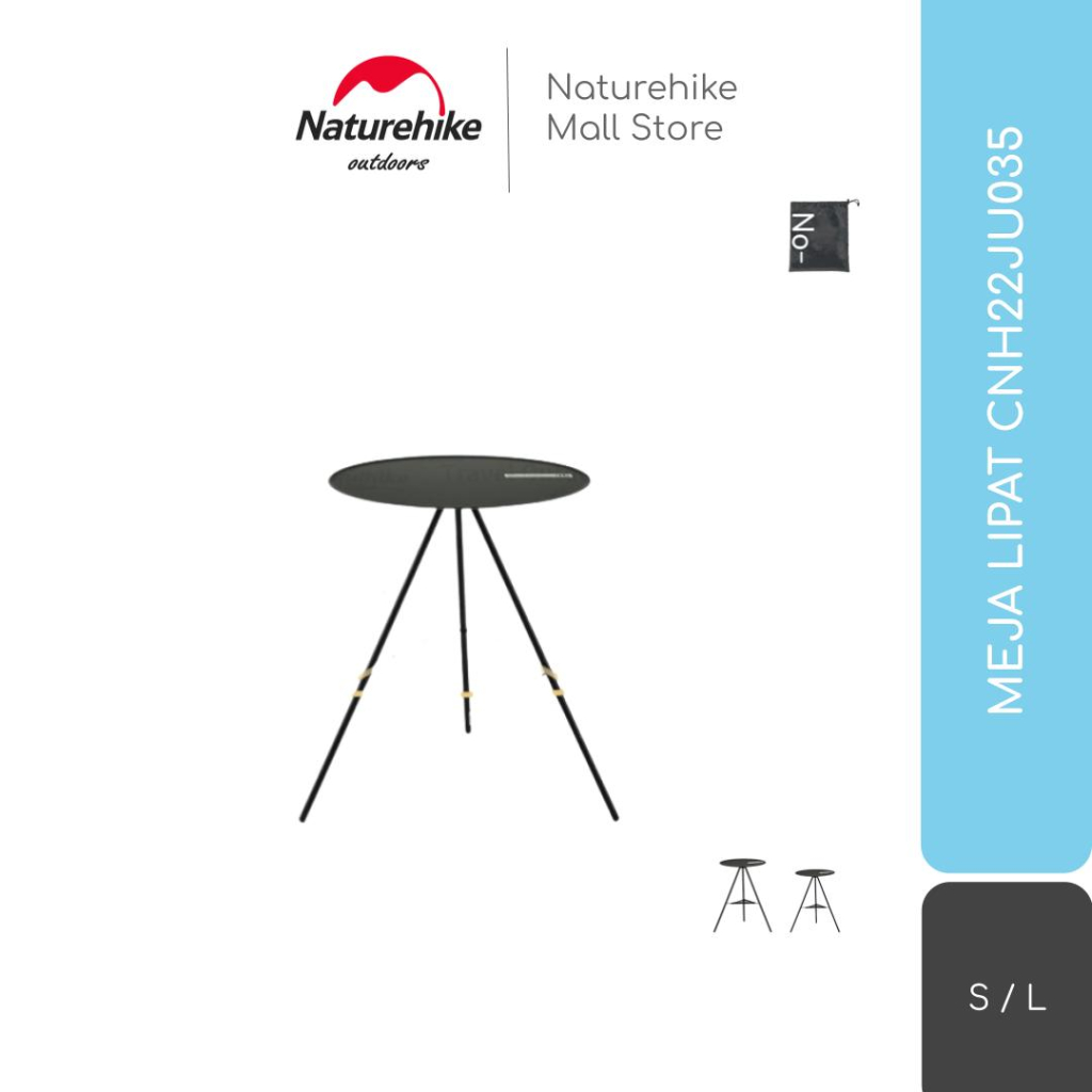MEJA LIPAT TRIPOD CAMPING PIKNIK PORTABLE NATUREHIKE CNH22JU035