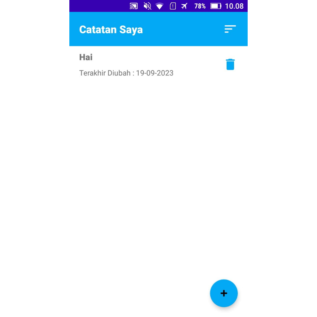 Source Code Aplikasi Catatan / Agenda Mobile Android