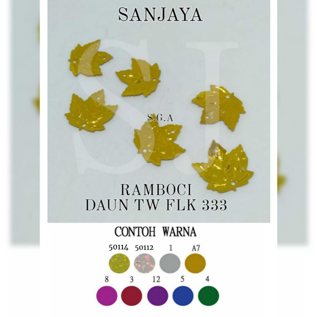 Hasans / Payet Ramboci / Ramboci Daun / Payet Manik Daun / Ramboci Daun Taiwan (Flk333) 22x22