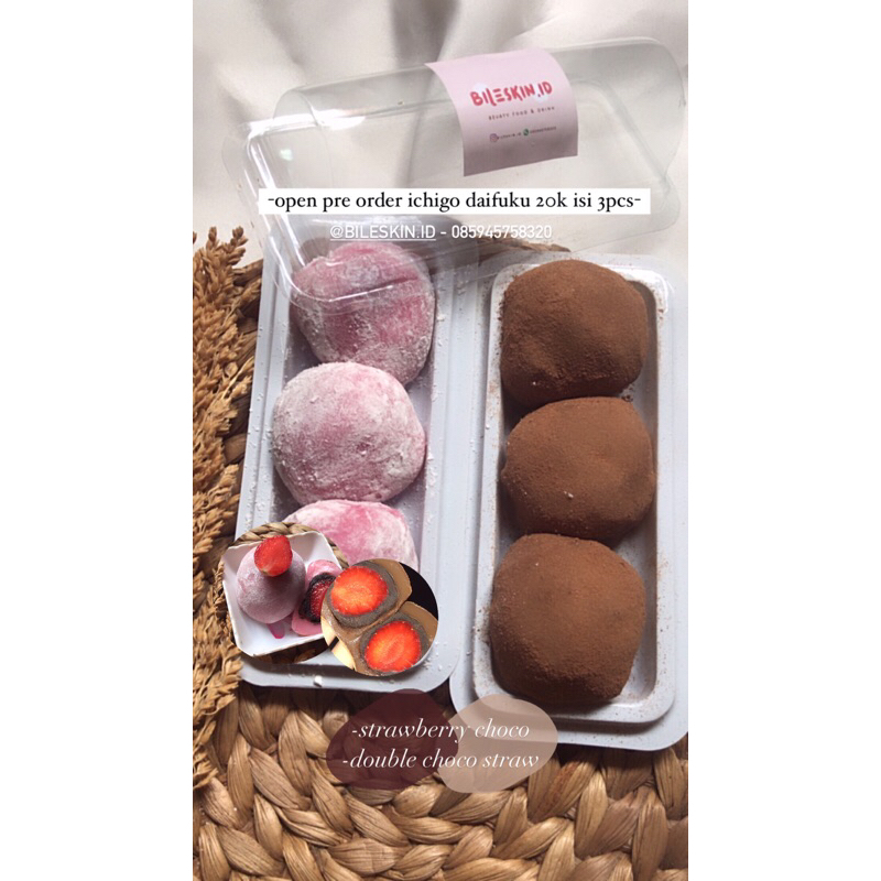 

ICHIGO DAIFUKU ISI 3pcs