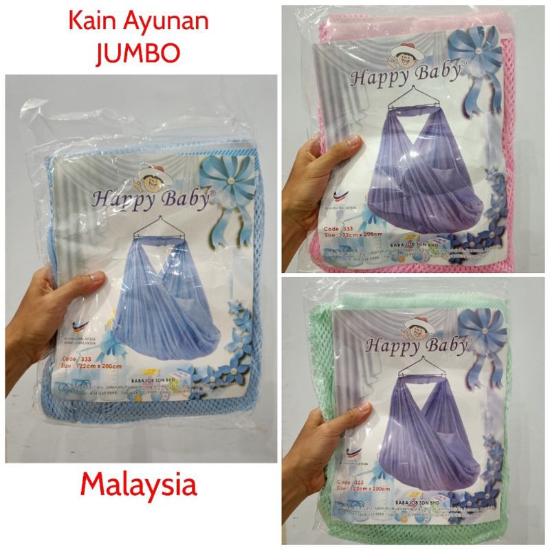 perlengkapan bayi kain ayun Malaysia  jumbo kain ayunan jaring