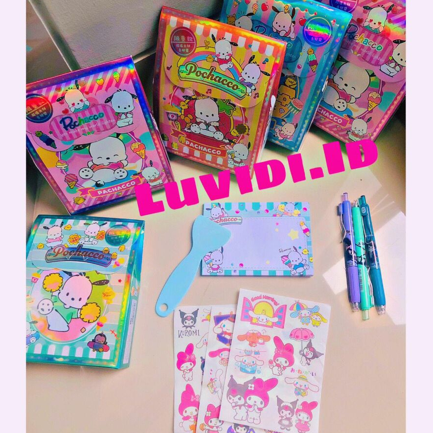 

[SURPRISE BOX] / Mistery Sticker - Set Alat Tulis Stiker Sanrio Viral Cantik Murah