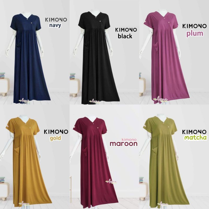 Daster Homedress Rayon KIMONO Asma Daily Wear