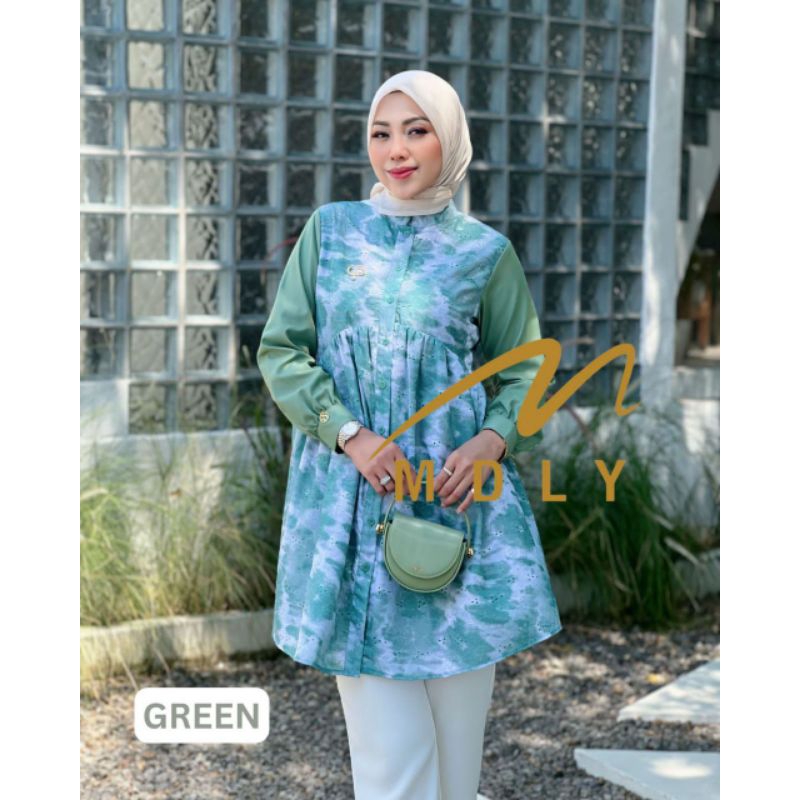 Fashion Atasan Wanita Terbaru Helua Tunik Exclusive by Mdly gold
