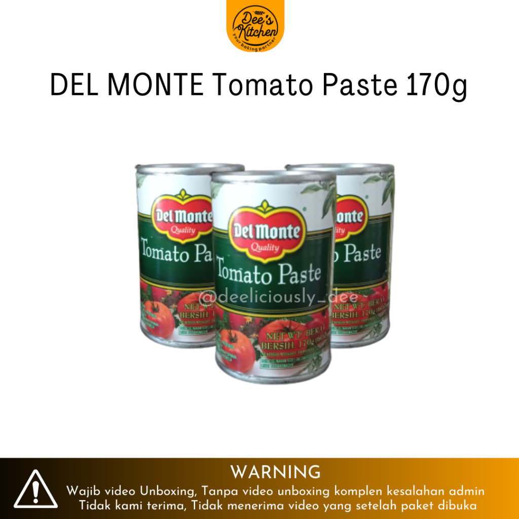 

Del Monte Tomato Paste 170 gr