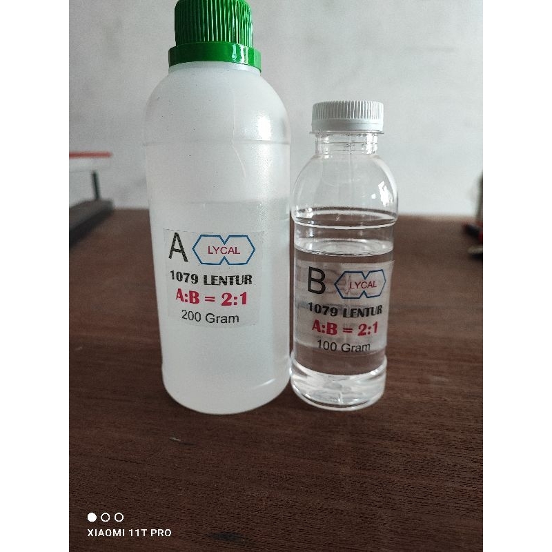 Resin lycal 1079 lentur 300gram