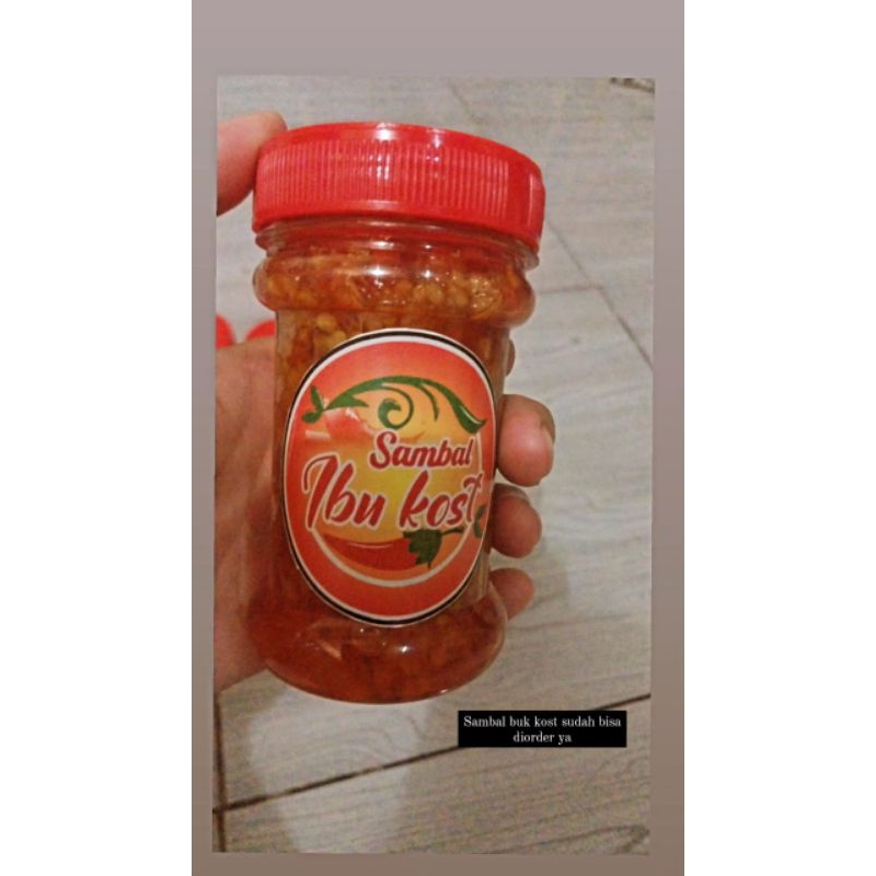 

sambal ibu kost, rawit asli