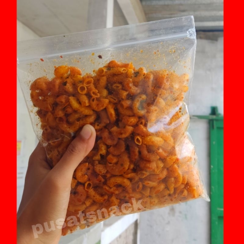 

1/4 KG MAKARONI CIKRUH DAUN JERUK 250 GRAM - DI JAMIN BIKIN NAGIH TIDAK PELIT BUMBU