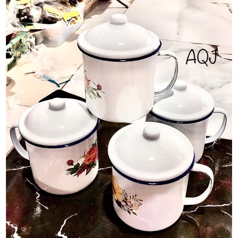 mug cangkir tutup / kaleng kopi / mug