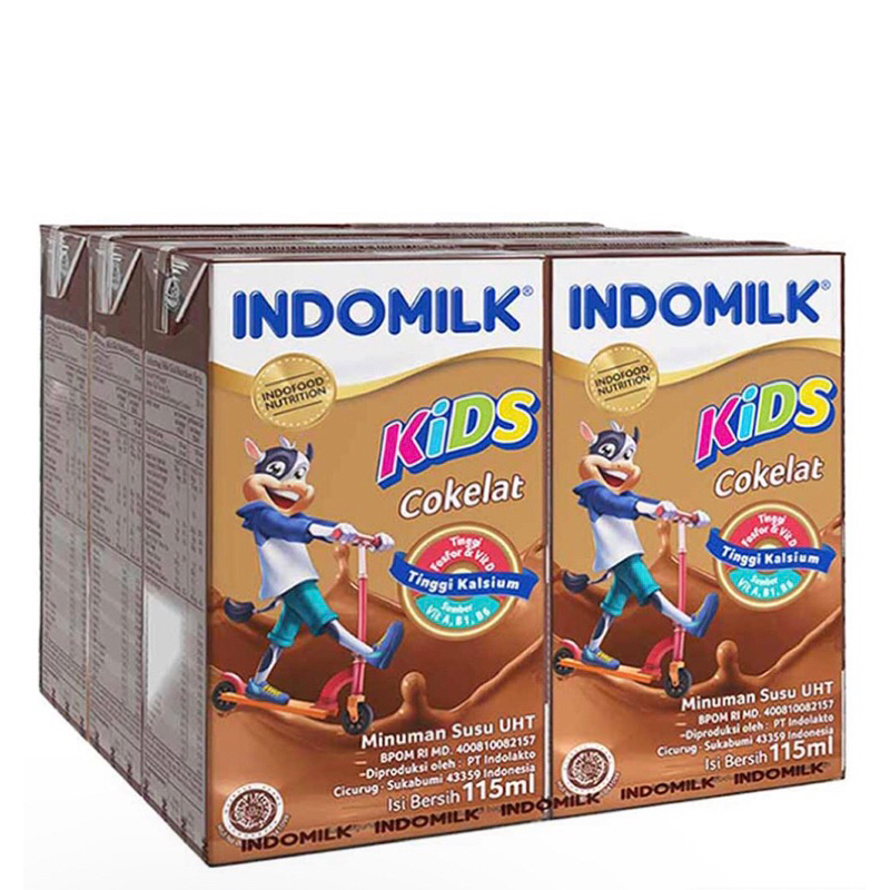 

Susu Indomilk 115ml 6s cokelat Strawberry