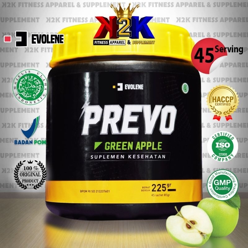 Evelone Prevo Pre Workout 45serving 225gram