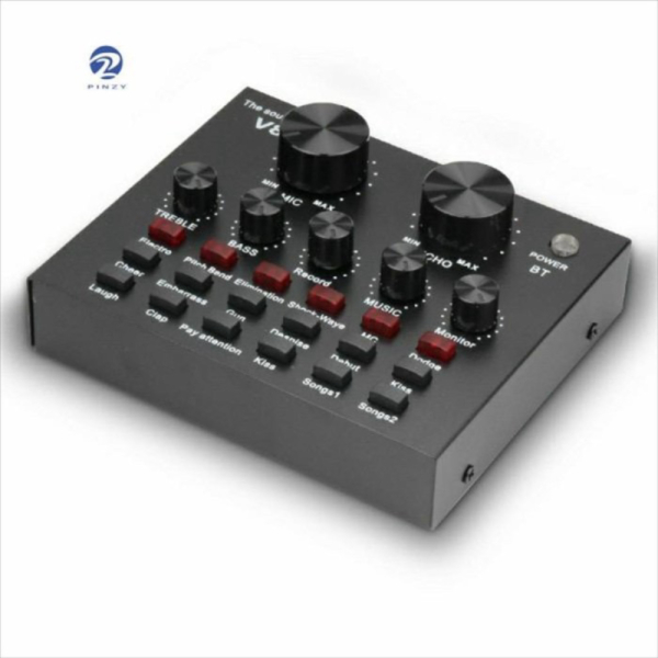 

Unik Soundcard V8 Mixer - Bluetooth Audio USB External Soundcard Live Diskon