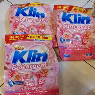 Deterjen Bubuk So Klin 425g