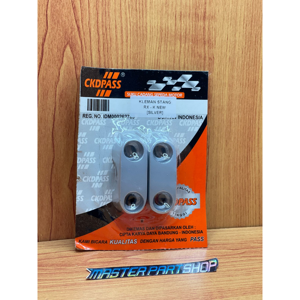 RAISER KLEM KLEMAN DUDUKAN STANG STIR RX KING VIXION SCORPIO SET ORIGINAL CKD