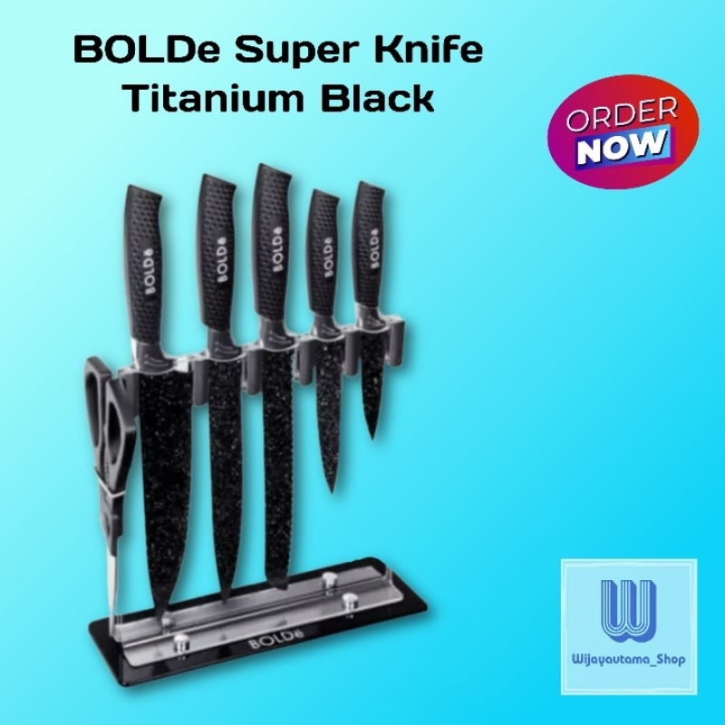 Bolde Knives Set Granito Pisau Set Bolde Granito