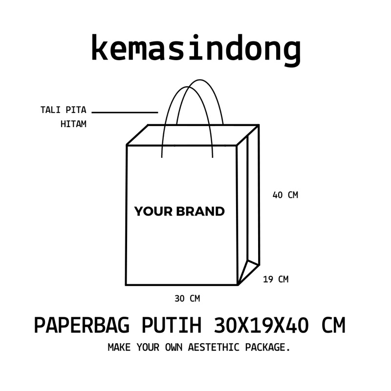 

KEMASINDONG PAPERBAG PUTIH