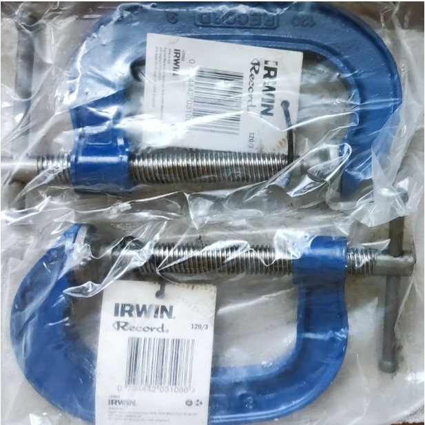 CLAMP G IRWIN T1203 IR REC HEAVY DUTY G-CLAMP 3" 120/3