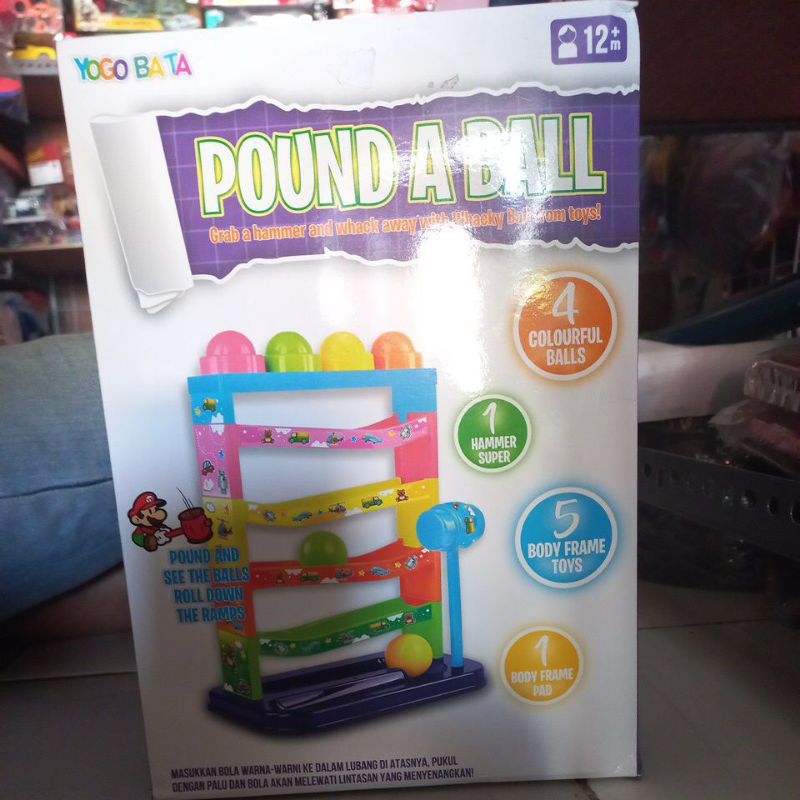 pound a ball